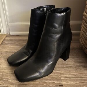 Marc fisher black booties